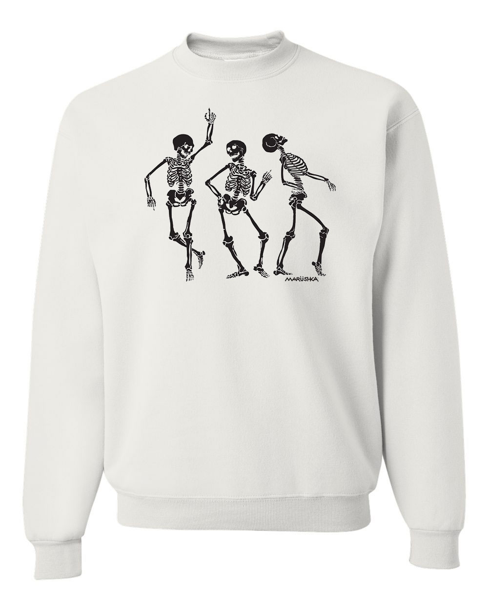 Crewneck Sweatshirt Skeletons - Image 2