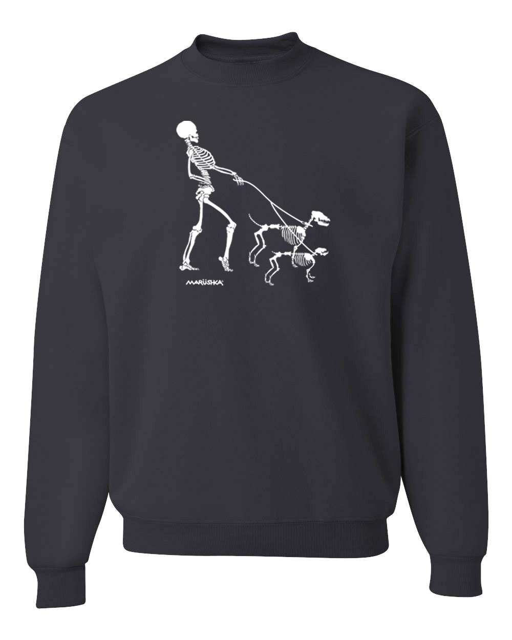 Crewneck Sweatshirt Skeleton Walk - Image 3