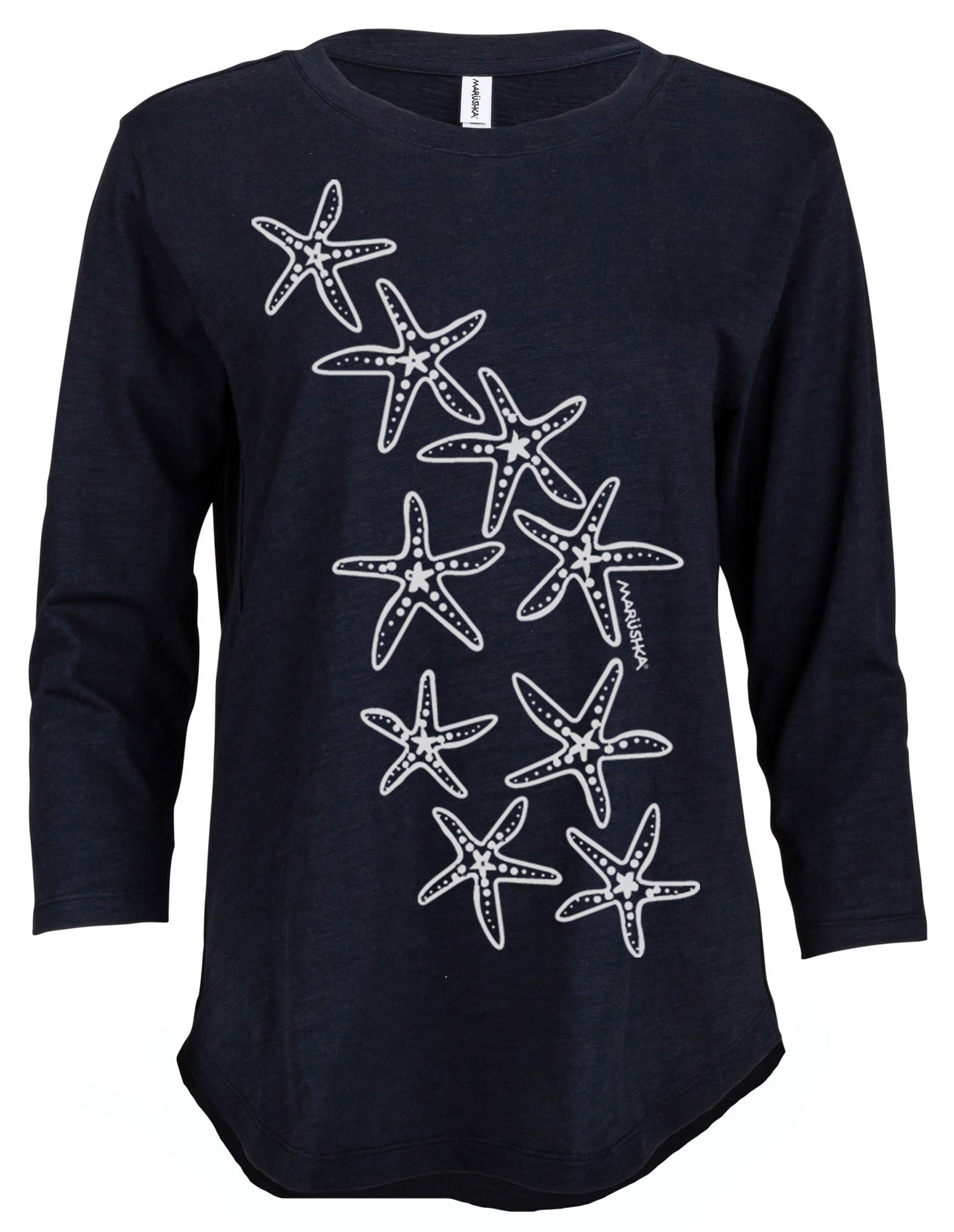3/4 Slub Hi-Lo Starfish Trail Skinny - Image 3