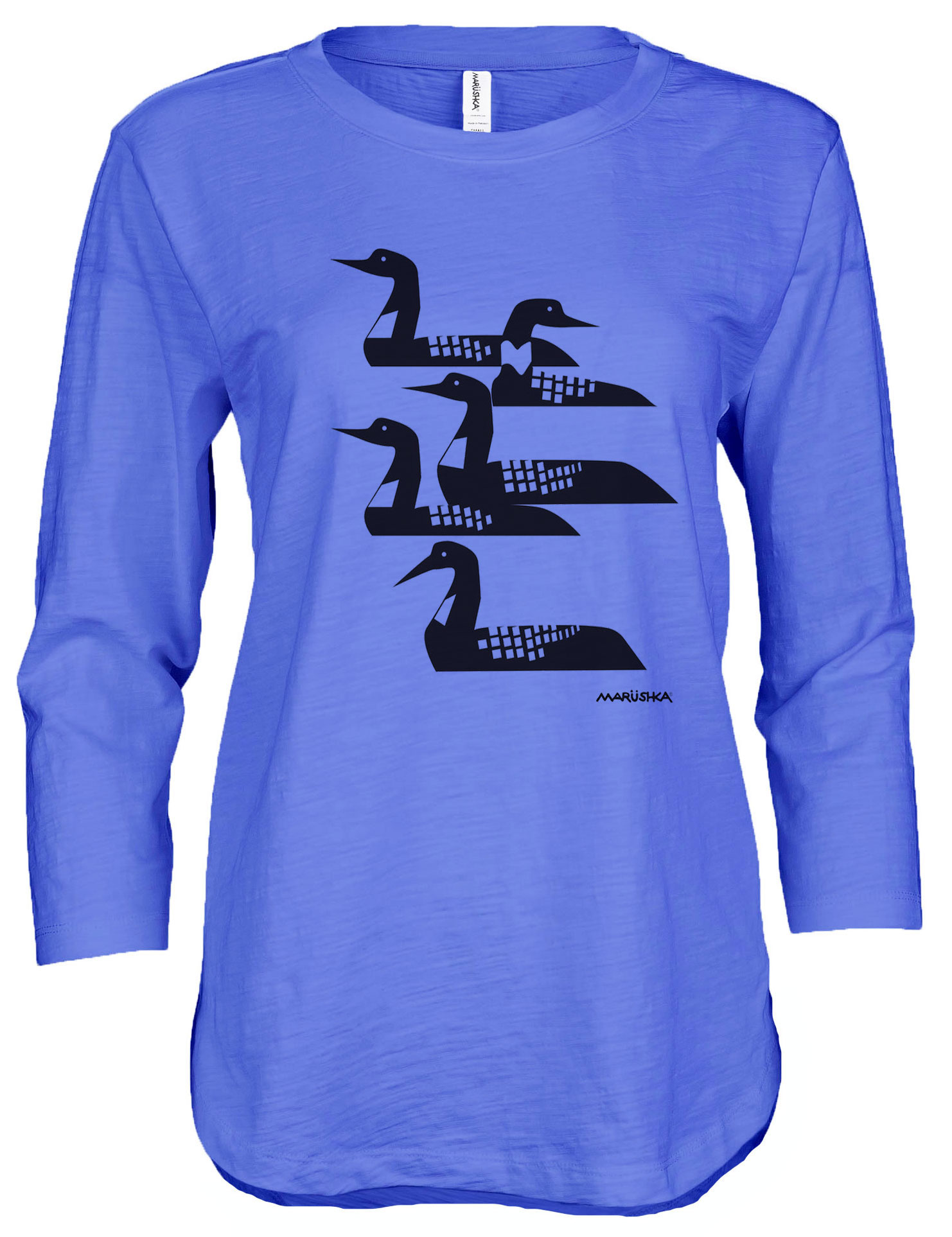 3/4 Slub Hi-Lo Loons - Image 4