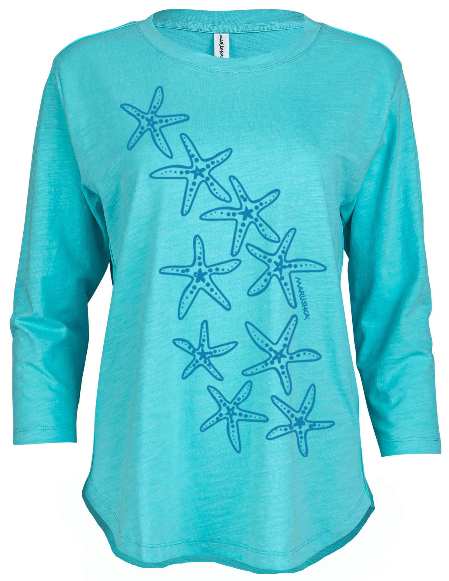 3/4 Slub Hi-Lo Starfish Trail Skinny - Image 2