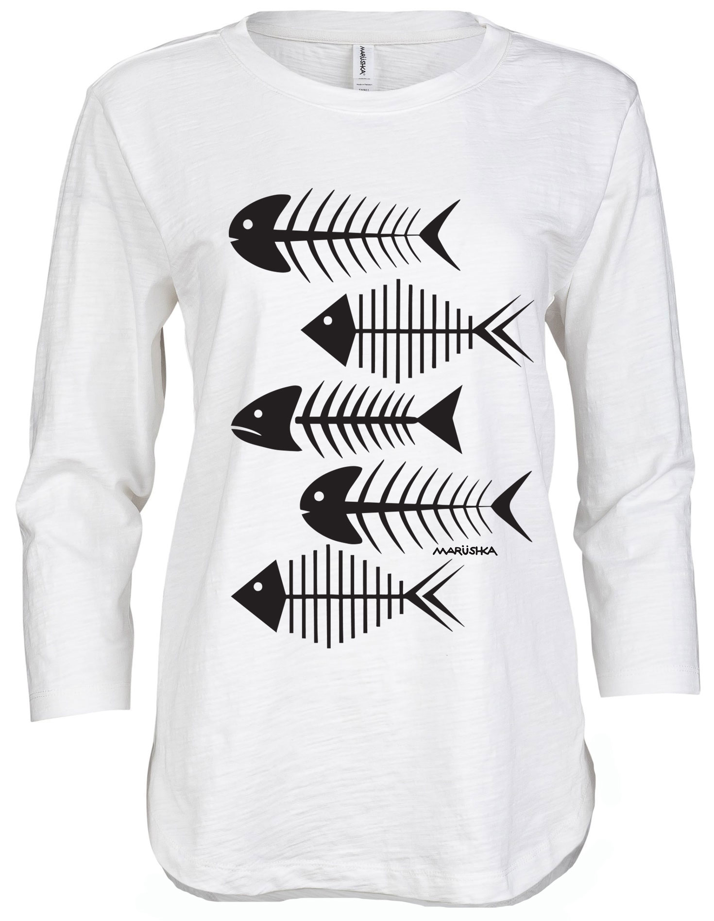3/4 Slub Hi-Lo Fishbones - Image 3