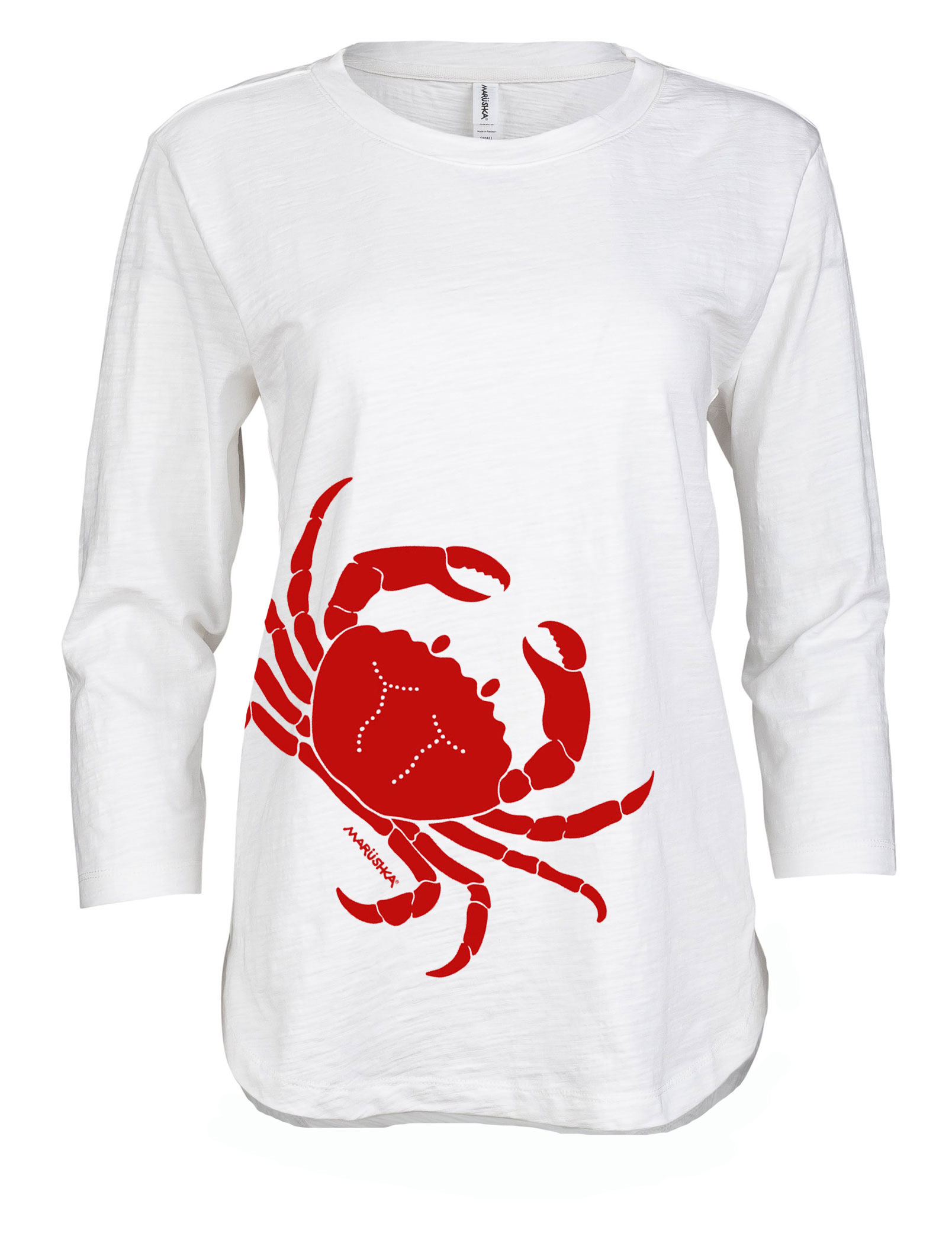 3/4 Slub Hi-Lo Crab - Image 4