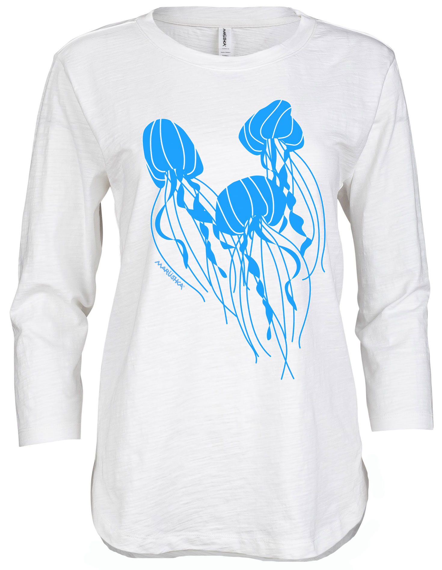 3/4 Slub Hi-Lo Jellyfish - Image 4