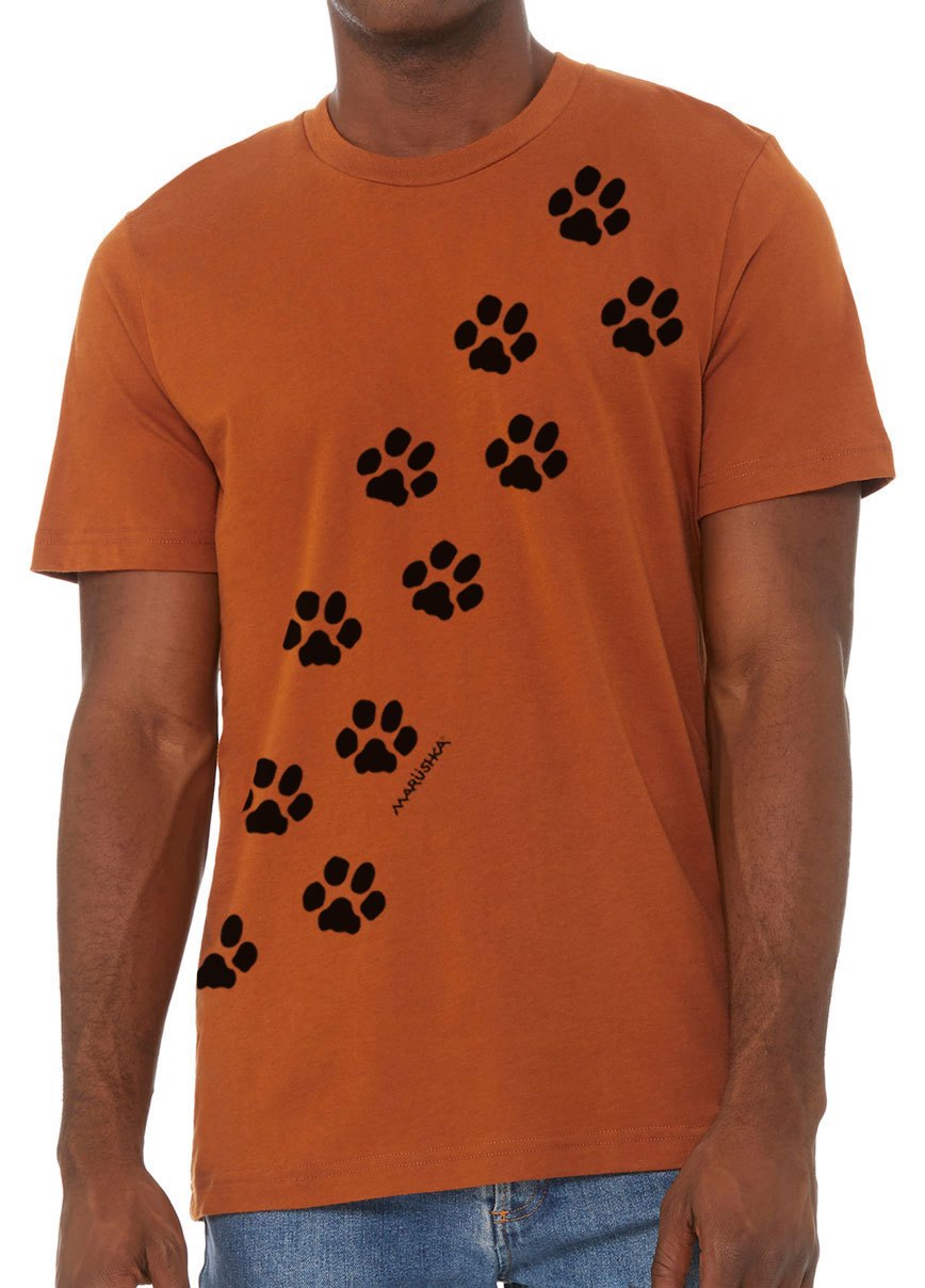 Short Sleeve T Paw Prints - Image 2