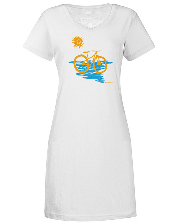 V Neck Dress Beach Cruiser - Image 3