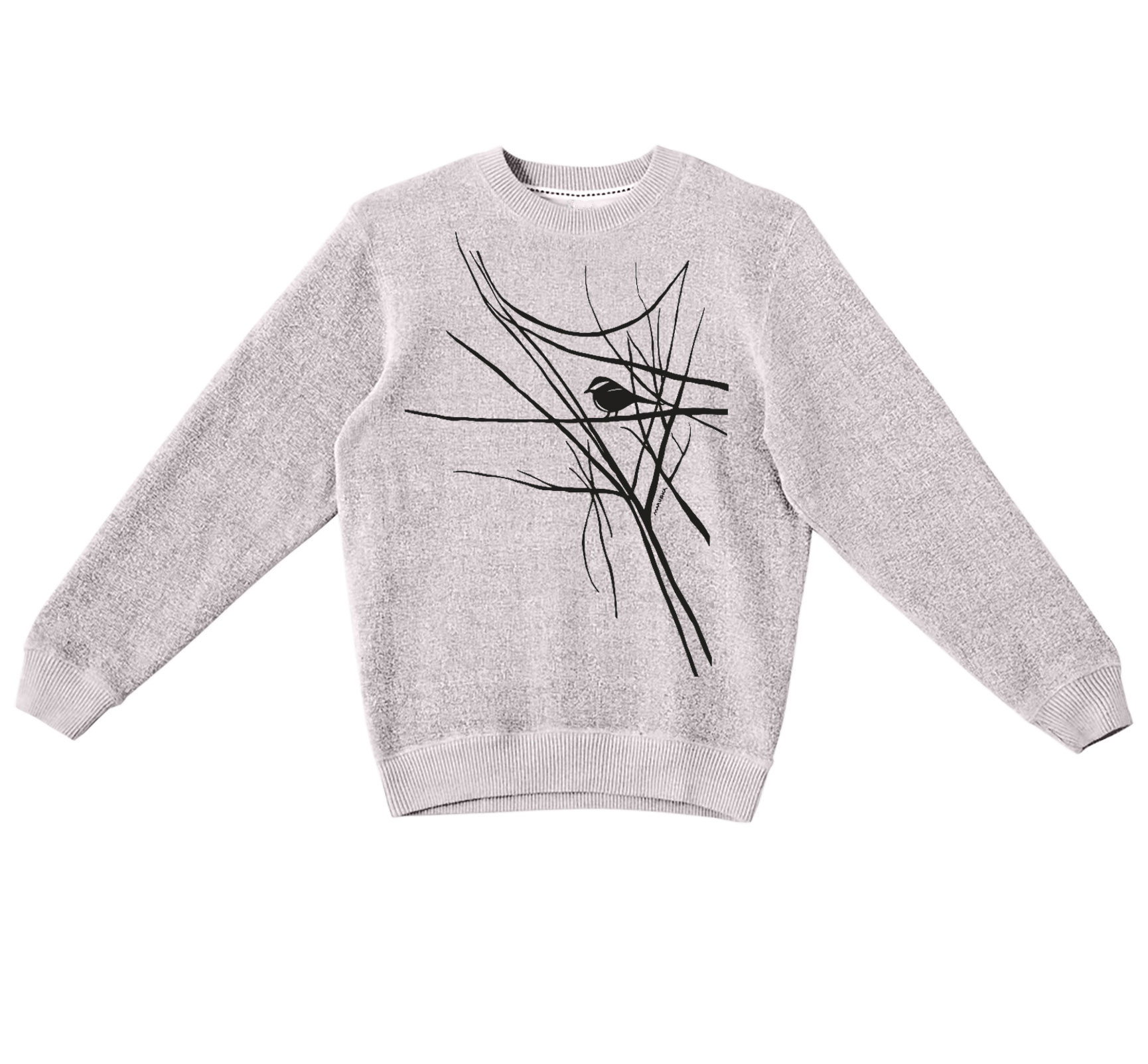 Textured Sweater Chickadee - Image 2