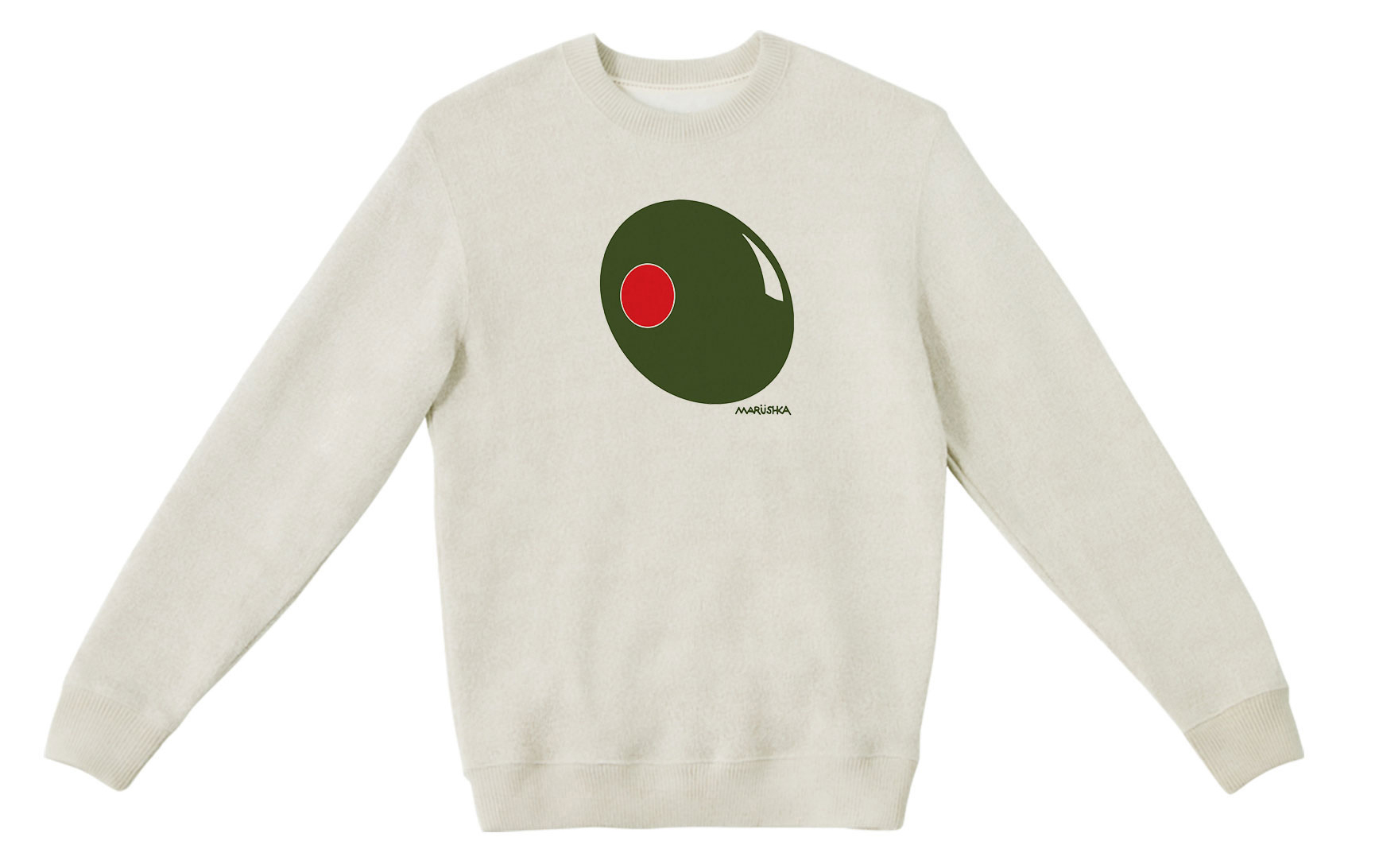 Textured Sweater Olive - Image 3